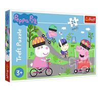 Puzzle MAXI 24 pezzi - giornata attiva con PEPPA