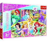 Puzzle Maxi 24 pezzi - principesse DISNEY, la magia dei ricordi