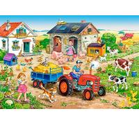Puzzle maxi 40 pezzi LIFE ON THE FARM di CASTORLAND