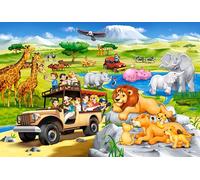 Puzzle maxi avventura safari per bambini