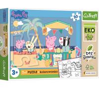 Puzzle maxi bifacciale PEPPA PIG 30 pezzi EKO
