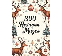 Puzzle Maze Game - 300 Hexagon Maze Puzzles for All Ages: Puzzle Maze Game for Adults, Kids, Teens & Seniors | Unique Hexagon Shape | Large Print | ... Improve memory concentration, focus and logic