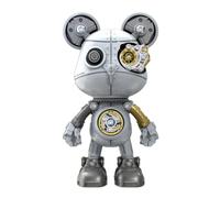 Puzzle meccanici 3D in metallo, kit modello di orso violenza meccanico 3D, collezione Astro, espositore da scrivania alla moda, regalo decorativo per casa e ufficio (136 pezzi)