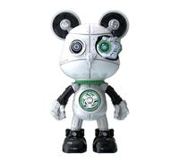 Puzzle meccanici 3D in metallo, kit modello di orso violenza meccanico 3D, collezione Astro, espositore da scrivania alla moda, regalo decorativo per casa e ufficio (136 pezzi)