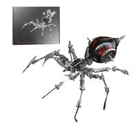 Puzzle meccanico 3D in metallo, ragno da guerra, per adulti, da costruire, kit di montaggio Steampunk con animali bionici, insetti, esposizione per lezioni di scienze naturali, decorazioni per ufficio