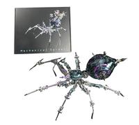 Puzzle meccanico 3D in metallo, ragno di guerra, per adulti, da costruire, kit di montaggio Steampunk con animali bionici, insetti, esposizione per lezioni di scienze naturali, decorazioni per ufficio