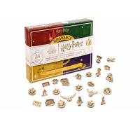 Puzzle meccanico in legno 3D di Ugears Calendario dell'Avvento di Harry Potter