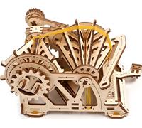 UGEARS Puzzle 3D STEM Lab - Variatore STEM In Legno - Puzzle Kit Fai Da Te in Legno Con App - Kit Di Costruzione Puzzle 3D Legno - Modellini Da Costruire Per Adulti e Bambini 8+