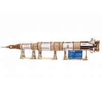 Puzzle meccanico NASA Saturno V legno 3D di Ugears