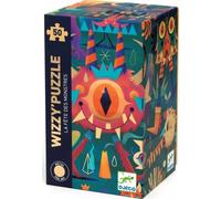 Puzzle metallizzato Djeco Festa dei Mostri 50 pezzi