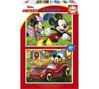 Puzzle MICKEY MOUSE - parco divertimenti 2×20 pezzi EDUCA