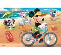 Puzzle Mickey Mouse sulla spiaggia 54 pezzi