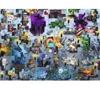 Puzzle Minecraft Sfida 1000 pezzi Ravensburger