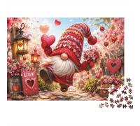 Puzzle Mini 1000 pezzi Amore per adulti | 70 x 50 cm cartone, decorazione della camera, taglio preciso, regalo di incontro, relax mentale