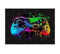 Puzzle Mini 1000 Pezzi Controller Astratto per Adulti | 38x26cm Cartone, Decorazione della camera, Taglio preciso, Regalo di incontro, Relax mentale