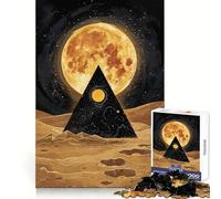 Puzzle "Miraggio Celeste" da 1000 pezzi per adulti,ideale per allenare la memoria,per un momento di relax e tranquillità,con taglio perfetto e sorpresa natalizia (50x75cm)
