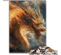 Puzzle misteriosi del drago cinese per adulti e adolescenti, gioco per famiglie, antistress, sfida difficile, fantastici regali e giocattoli (50x75cm)