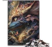 Puzzle misteriosi del drago volante per adulti e adolescenti, giocattoli per l'intrattenimento della famiglia, ideali come regalo per tutta la famiglia (70x100cm)