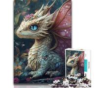 Puzzle misteriosi del drago volante per adulti e adolescenti,puzzle da 1000 pezzi,aiuta il cervello a esercitare i giocattoli avvincenti per coltivare la pazienza e l'interazione genitore-figlio