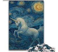 Puzzle misteriosi di unicorni per adulti, 2000 pezzi, adatti a bambini dai 14 anni in su, per un divertimento in famiglia tutta la famiglia (70x100cm)