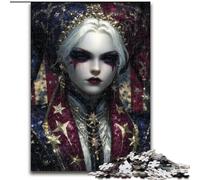 Puzzle misteriosi per ragazze elfo per adolescenti, puzzle da 1000 pezzi, giocattoli, giochi educativi, antistress, lista dei desideri con Babbo Natale (50x75cm)