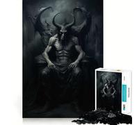 Puzzle misterioso da 1000 pezzi per adulti, gioco di concentrazione e divertimento silenzioso con bordi netti, ideale come regalo di Babbo Natale (50x75cm)