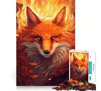 Puzzle misterioso da 1000 pezzi Red Fox per adulti e ragazzi, gioco di logica solido, silenzioso e divertente, taglio di precisione, Babbo Natale, scegli il tuo desiderio (50x75cm)