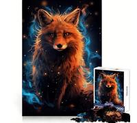 Puzzle misterioso da 1000 pezzi Red Fox per adulti, gioco di puzzle per esercitare la mente, giocattolo per la famiglia, taglio di precisione, regalo creativo (38x26cm)
