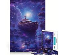 Puzzle misterioso dei pirati da 1000 pezzi per ragazzi, gioco di logica, gioco di gruppo, taglio di precisione, regalo pensato (38x26cm)