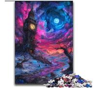 Puzzle misterioso del Big Ben per adolescenti, puzzle da 2000 pezzi, giocattoli da gioco stimolanti Ogni pezzo è unico Gioco stimolante e divertente per tutta la famiglia (70x100cm)