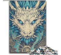 Puzzle misterioso del drago da 2000 pezzi per adulti e ragazzi, regalo di compleanno per ammazzare il tempo durante le vacanze, regali, arte murale per 14+ anni (70x100cm)