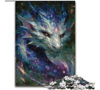Puzzle misterioso del drago per adolescenti da 1000 pezzi, giochi divertenti, decorazione da parete, regali unici per compleanno e Natale (26x38cm)