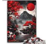 Puzzle misterioso del Monte Fuji per adolescenti, 2000 pezzi, per età 14+, gioco, decorazione da parete, regali unici per compleanno e Natale (70x100cm)
