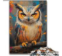 Puzzle misterioso gufo da 2000 pezzi per adolescenti, adatto a bambini dai 14 anni in su, ideale come regalo per tutta la famiglia (70x100cm)