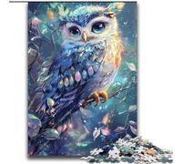 Puzzle misterioso gufo per adolescenti, puzzle da 2000 pezzi, gioco stimolante, giocattoli, decorazione da parete, regali unici per compleanno e Natale (70x100cm)