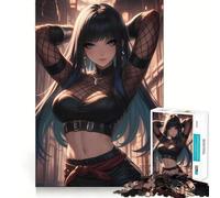 Puzzle misterioso Kunoichi da 1000 pezzi per adolescenti, gioco di intelletto, momento di condivisione, taglio di qualità, regalo memorabile (38x52cm)