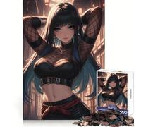 Puzzle misterioso Kunoichi da 1000 pezzi per adolescenti, rompicapo per la mente, antistress, arte da assemblare, regalo premium (50x75cm)