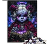 Puzzle misterioso per adulti, 1000 pezzi, giochi educativi, decorazione per la casa, adatto per la decorazione del desktop (26x38cm)