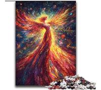 Puzzle misterioso "Ragazza Fenice" da 2000 pezzi per adulti, giocattoli, giochi educativi, regali di Babbo Natale segreto antistress per bambini dai 14 anni in su (70x100cm)