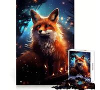 Puzzle misterioso Red Fox da 1000 pezzi per ragazzi, gioco di logica, divertimento rilassante, taglio preciso, regalo artistico (38x26cm)