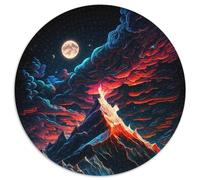 Puzzle mistici della vetta della montagna da 1000 pezzi per adulti. Puzzle impossibili per adulti. Regalo perfetto per compleanni e festività. 67,5x67,5 cm.