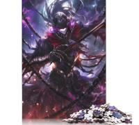 Puzzle mistici Samurai per adulti 520 pezzi. Puzzle insoliti per la decorazione della casa per adulti, per ragazzi o ragazze, 520 pezzi (52x38 cm).
