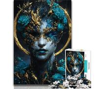 Puzzle mistici sullo spirito della natura per adolescenti, puzzle da 1000 pezzi, giocattoli da gioco, ogni pezzo è unico - gioco divertente e stimolante per tutta la famiglia (38x26cm)