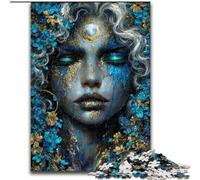 Puzzle mistici sullo spirito della natura per adulti e adolescenti, gioco stimolante e gioco per famiglie con poster abbinato e foglio di quiz (26x38cm)