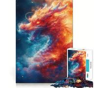 Puzzle mistico del drago cinese per ragazzi, 1000 pezzi, gioco mentale, svago divertente, taglio di alta qualità, regalo pensato con cura (38x26cm)