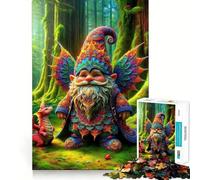Puzzle mistico della Foresta Frattale per adolescenti, 1000 pezzi, per migliorare la memoria, per il tempo libero a casa, con bordi precisi, 50x75cm