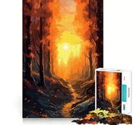 Puzzle mistico della foresta incantata da 1000 pezzi per adulti, gioco di logica e svago, bordi lisci, regalo perfetto (50x75cm)