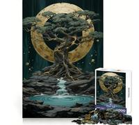 Puzzle mistico dell'Albero della Vita da 1000 pezzi per adolescenti, gioco stimolante per il pensiero creativo, facile e rilassante, taglio preciso, (38x26cm)