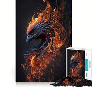 Puzzle mistico dell'uccello fenice per adulti, 1000 pezzi, Logic Boost Toy Group, Joy Premium Edge, sorpresa di compleanno (38x26cm)