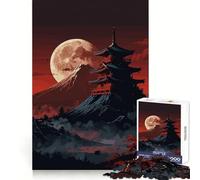 Puzzle mistico giapponese da 1000 pezzi per adulti, gioco di logica, rilassante e divertente, ideale come regalo di Babbo Natale (38x26cm)